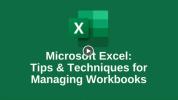 Online Excel Training: Tips & Techniques For Managing Workbooks