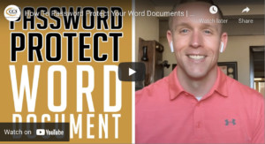 How to Password Protect Word Documents