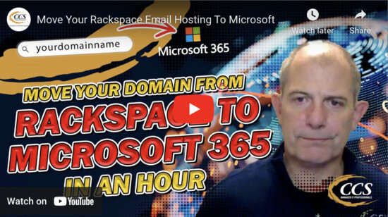 Move Your Rackspace Email Hosting To Microsoft 365 In Under One Hour