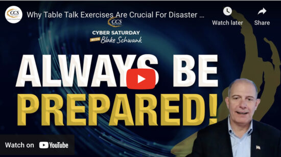 Why Table Top Exercises Are Critical For Business Disaster Recovery Planning