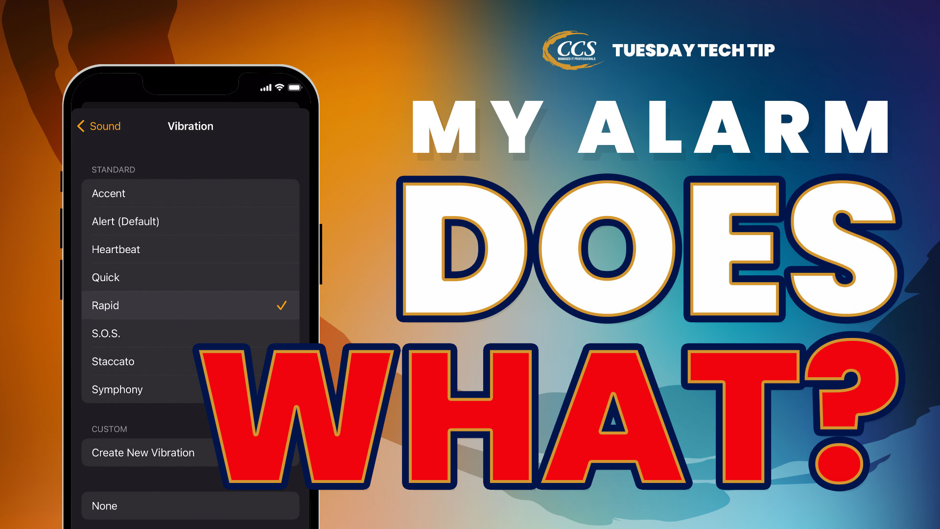 Crucial IPhone Alarm Settings To Master CCS