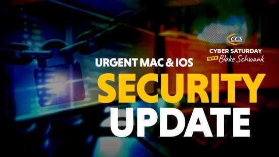Urgent Mac & iOS Security Update