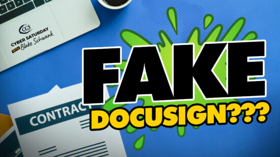 Fake Docusign Emails Targeting Colorado Springs Business Owners